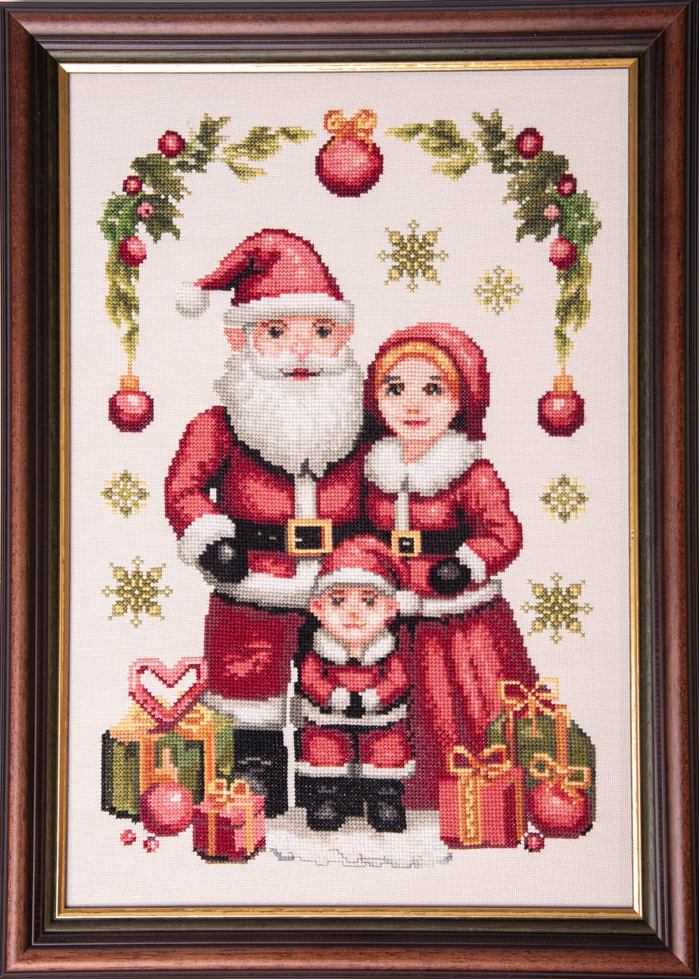 The Santa Family by Samplers and Primitives