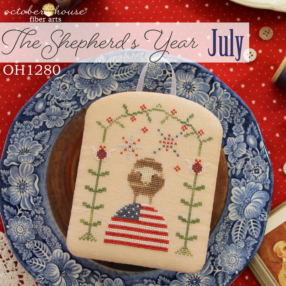 The Shepherd's Year - July by October House Fiber Arts