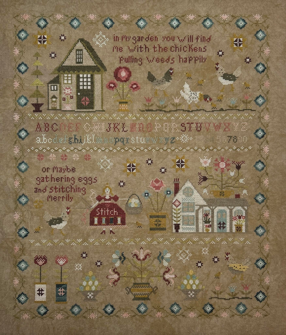 The Simple Tranquility Sampler and Smalls by Pansy Patch Quilts and Stitchery