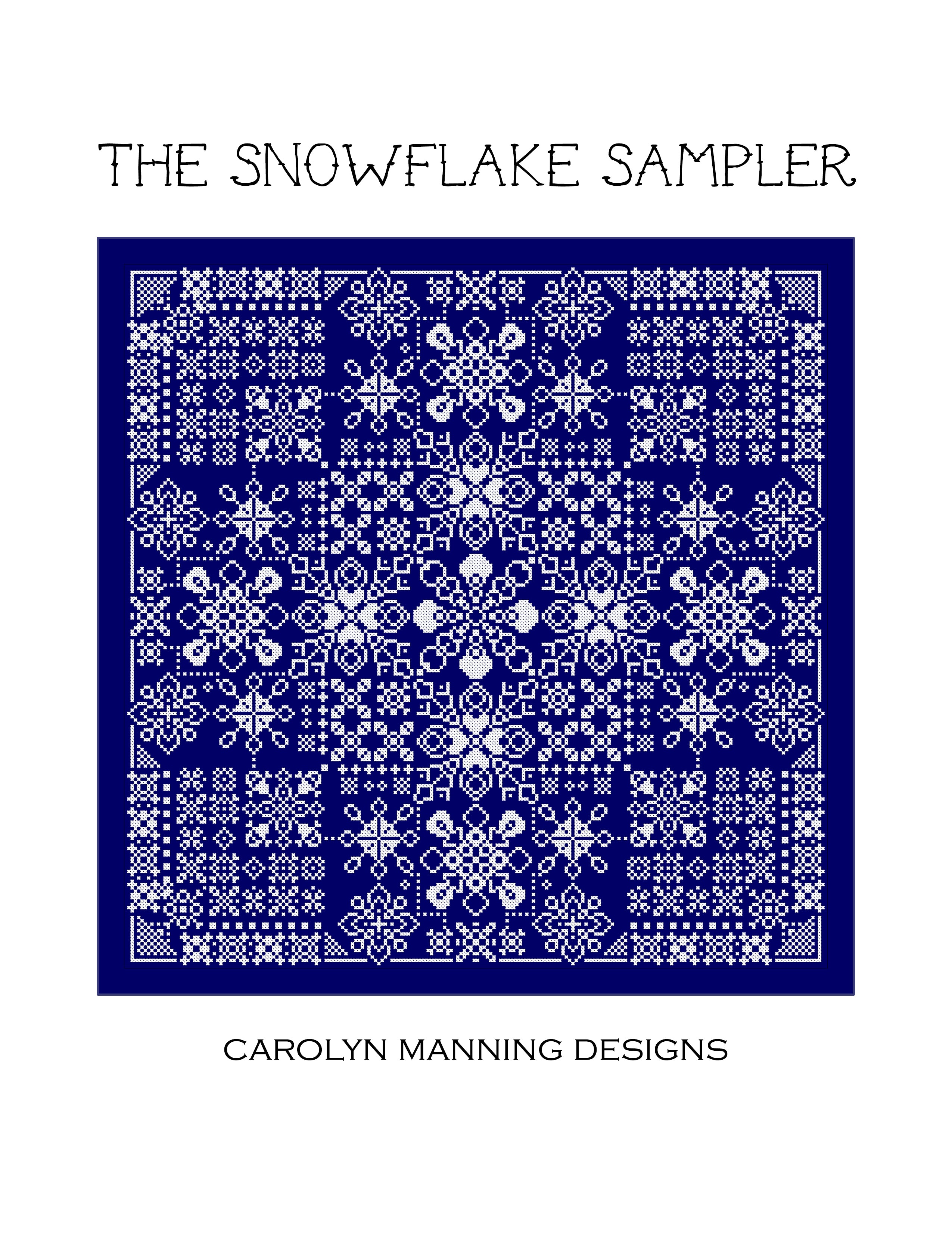 The Snowflake Sampler by Carolyn Manning Designs