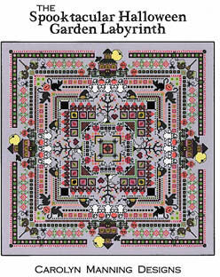 The Spooktacular Halloween Garden Labyrinth by Carolyn Manning Designs