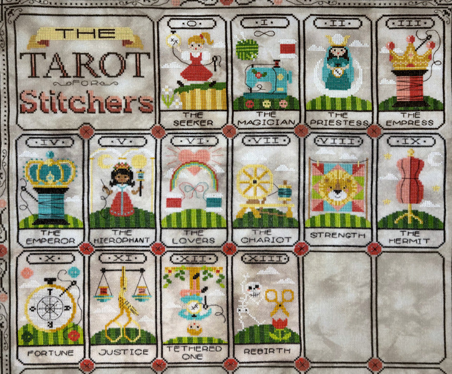 The TAROT for Stitchers Part 7 by Tiny Modernist