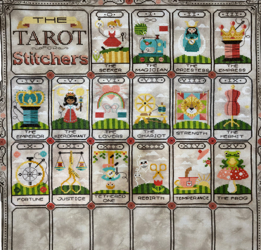 The TAROT for Stitchers Part 8 by Tiny Modernist