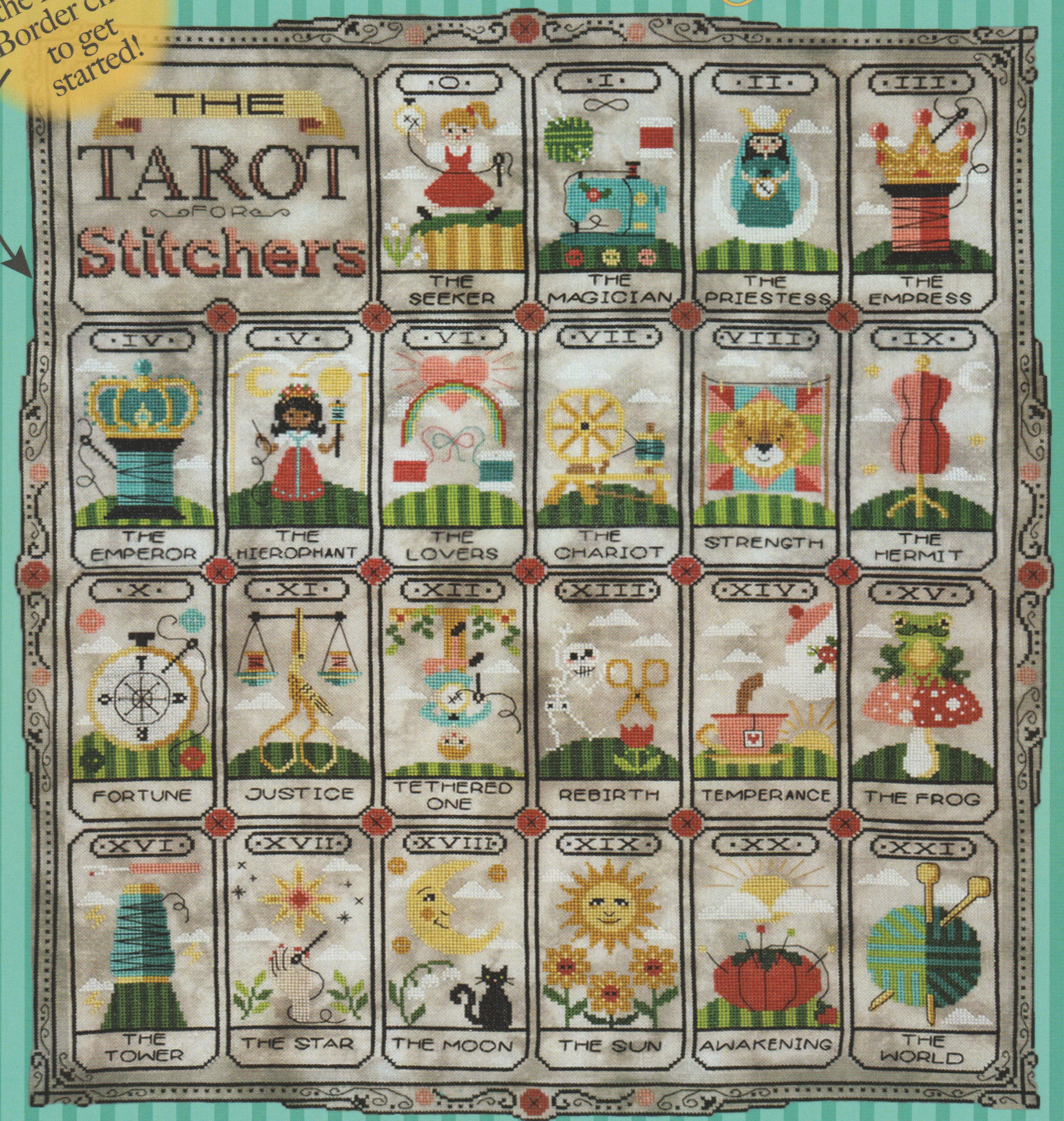 The TAROT for Stitchers part 11 by Tiny Modernist
