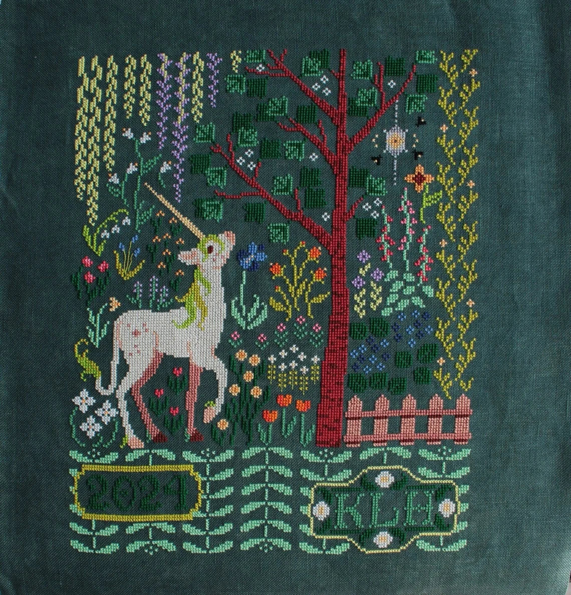 The Unicorn's Garden by Sprouting Lupine