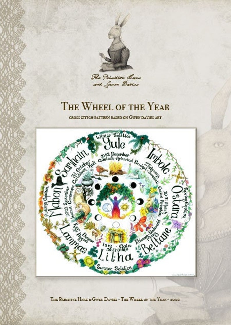 The Wheel of the Year by The Primitive Hare