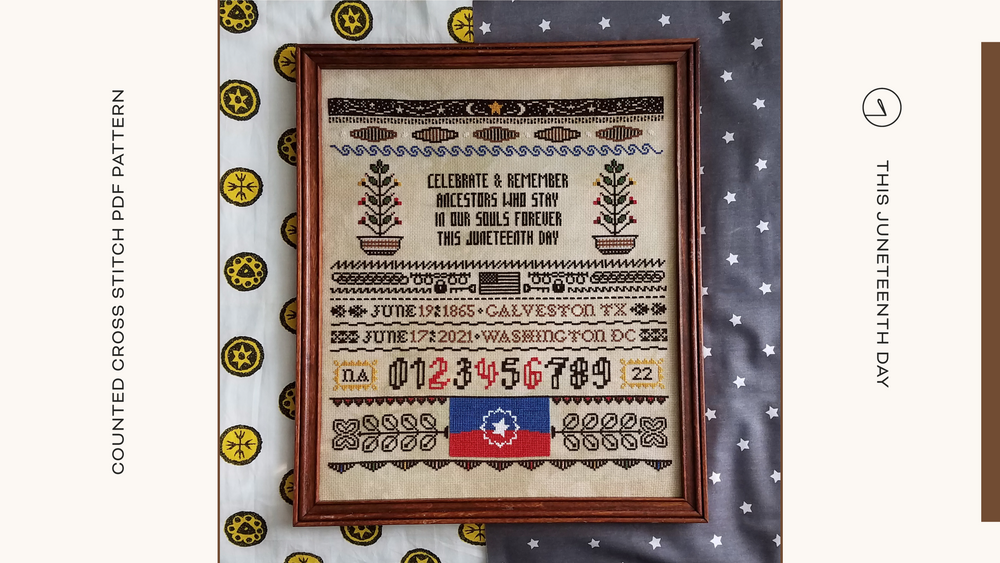 This Juneteenth Day by Shaded Stitchery