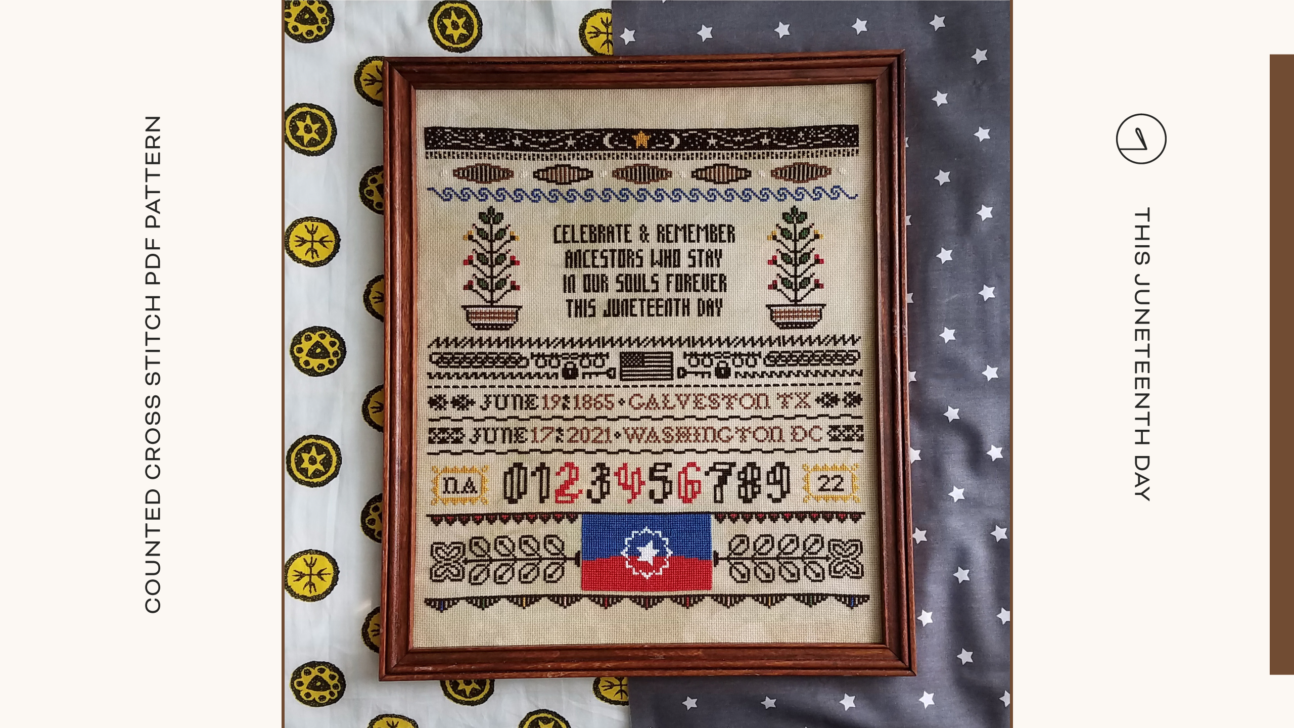 This Juneteenth Day by Shaded Stitchery