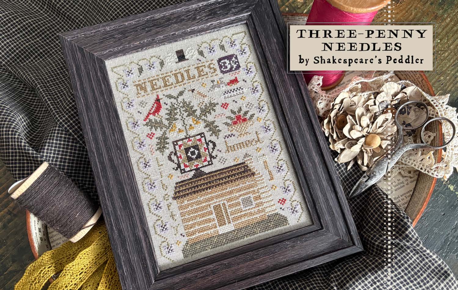 Three Penny Needles - Shakespeare's Peddler - Preorder - BeStitchMe