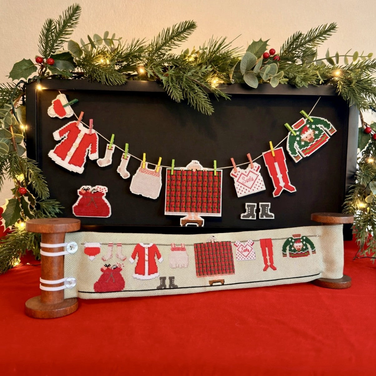 Tights and Turtleneck by December Stitches - Preorder