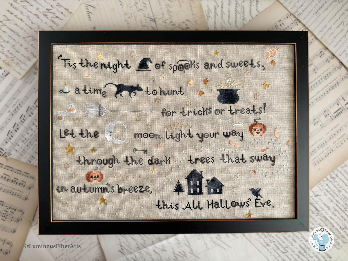 'Tis the Night by Luminous Fiber Arts