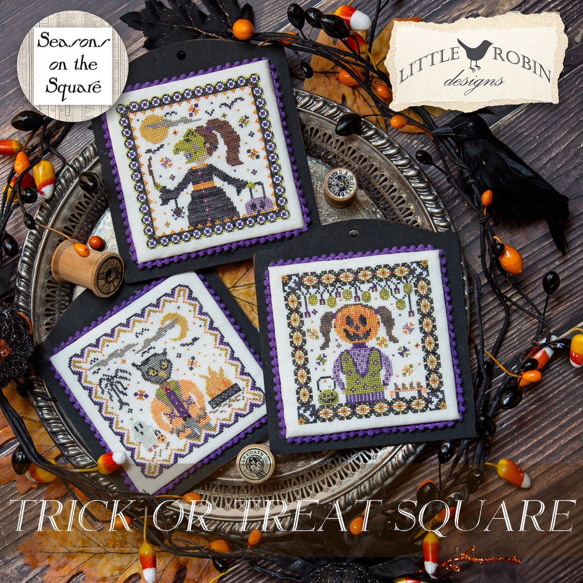 Trick or Treat Square by Little Robin Designs