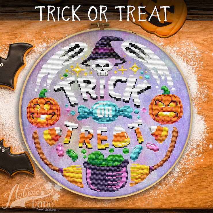 Trick or Treat by Autumn Lane Stitchery