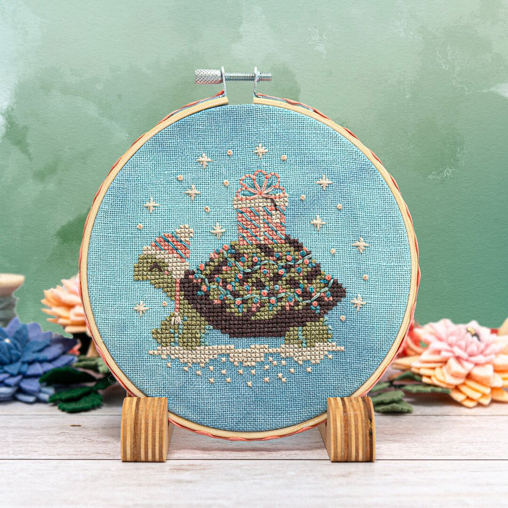 Turtle Tidings Ornament by Counting Puddles