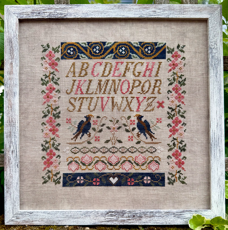 Two Blue Birds Sampler by Jan Hicks Creates - Preorder