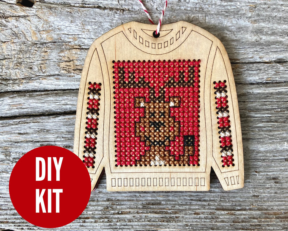 Ugly Sweater Kit by Canadian Stitchery