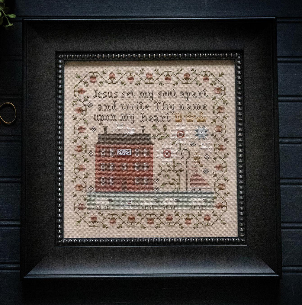 Upon My Heart - Plum Street Samplers - Preorder - BeStitchMe