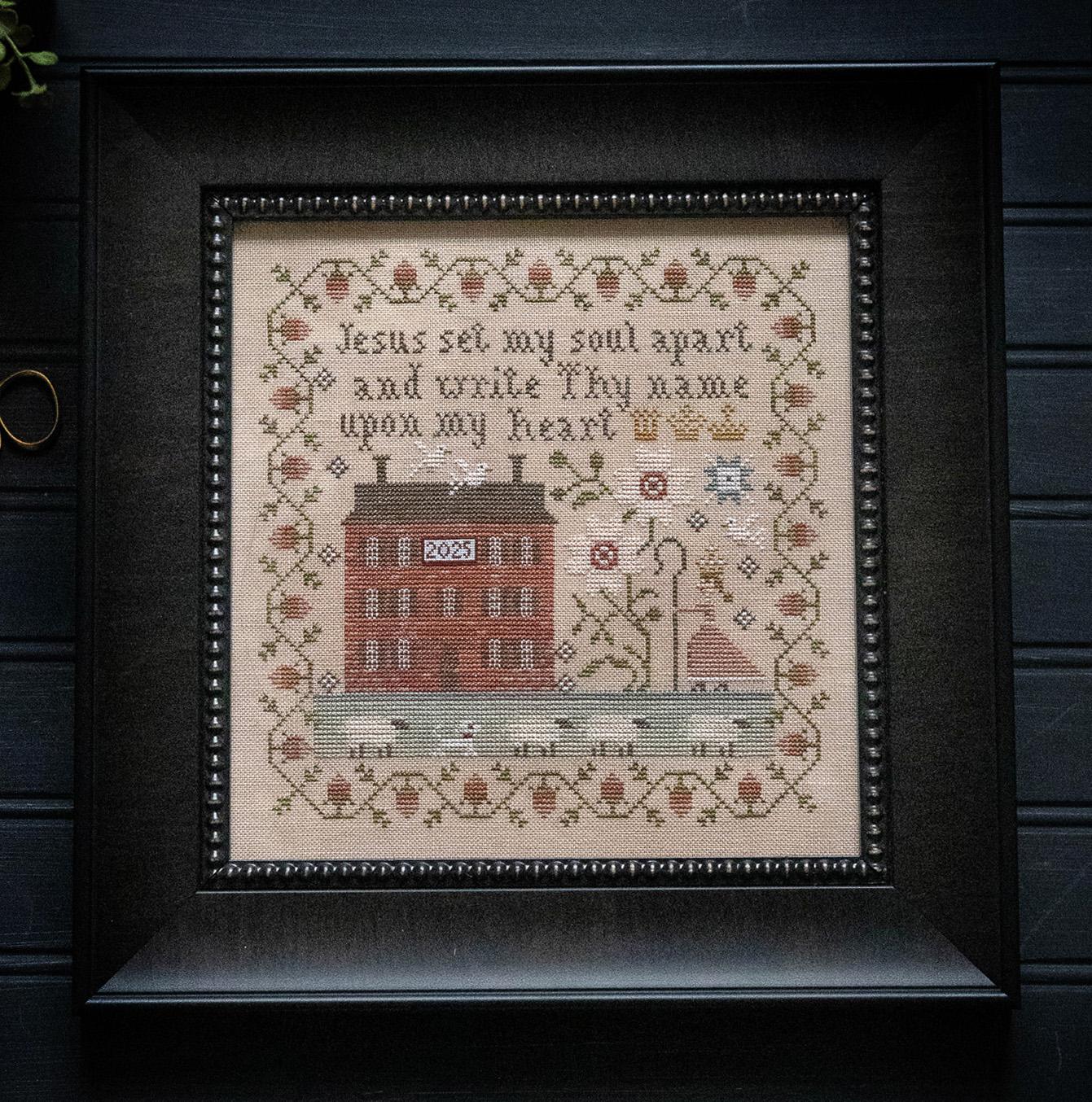 Upon My Heart - Plum Street Samplers - Preorder - BeStitchMe
