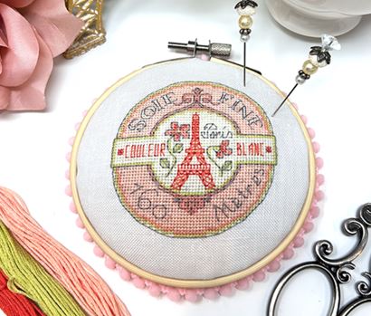 Vintage Paris Pin Cushion by Tiny Modernist