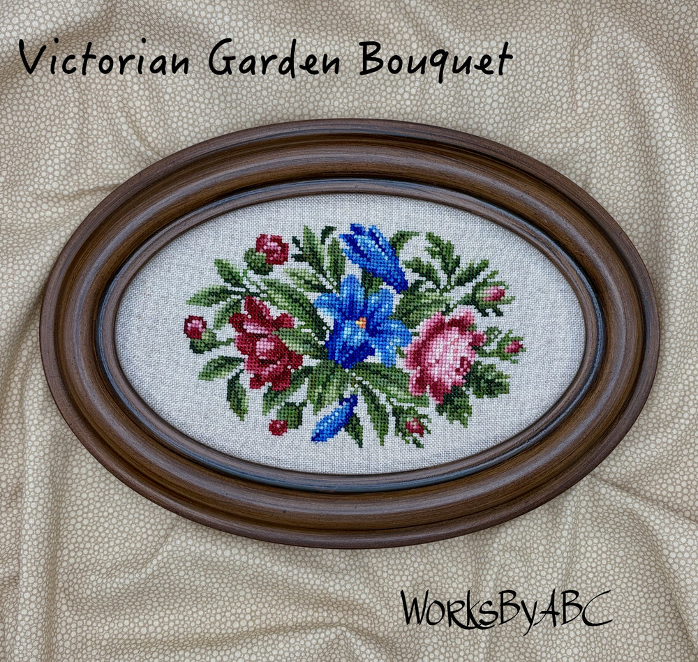 Victorian Garden Bouquet - WorksByABC - Preorder - BeStitchMe