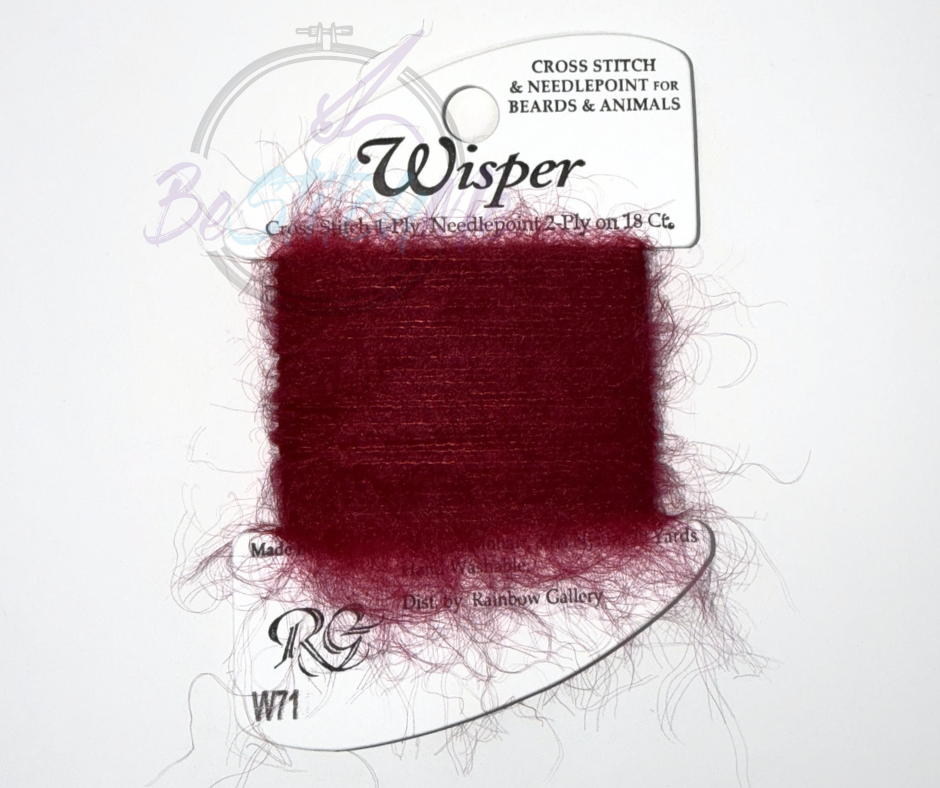 W71 Dark Red RG Wisper