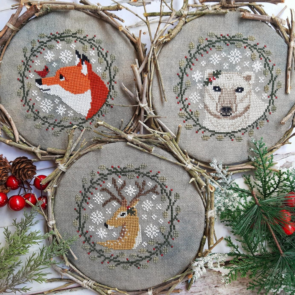 WINTER ANIMALS TRIO 2024 by PuntiniPuntini