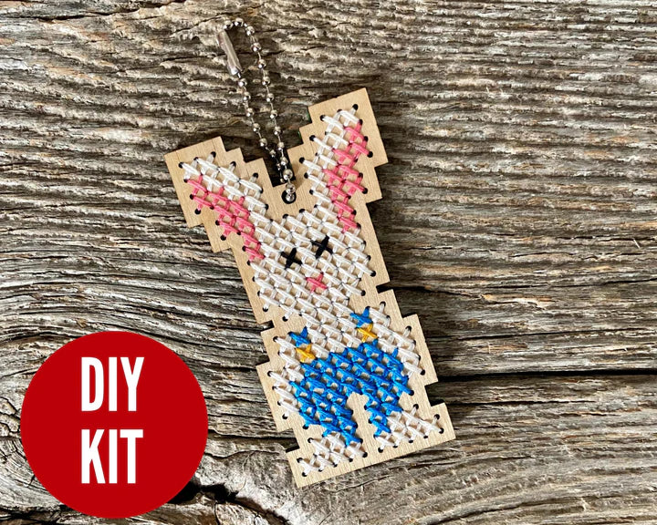 Wee Bunny Kit by Canadian Stitchery