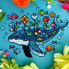 Whale Garden by Flossy Fox Shop