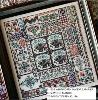 Whitworth Manor Sampler by Rosewood Manor Sampler