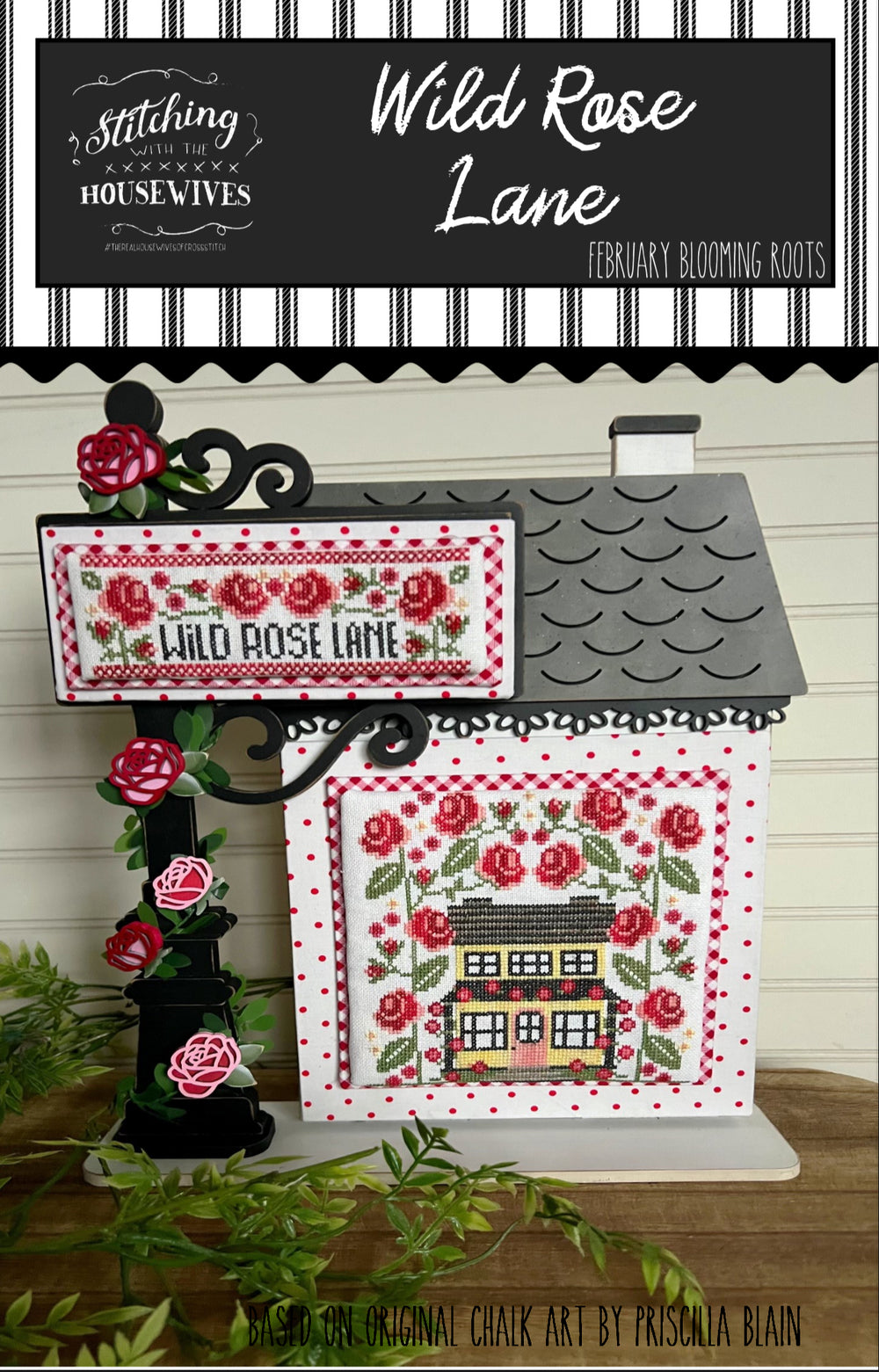 Wild Rose Lane by Stitching with the Housewives