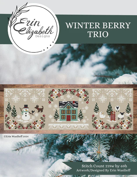 Winter Berry Trio by Erin Elizabeth