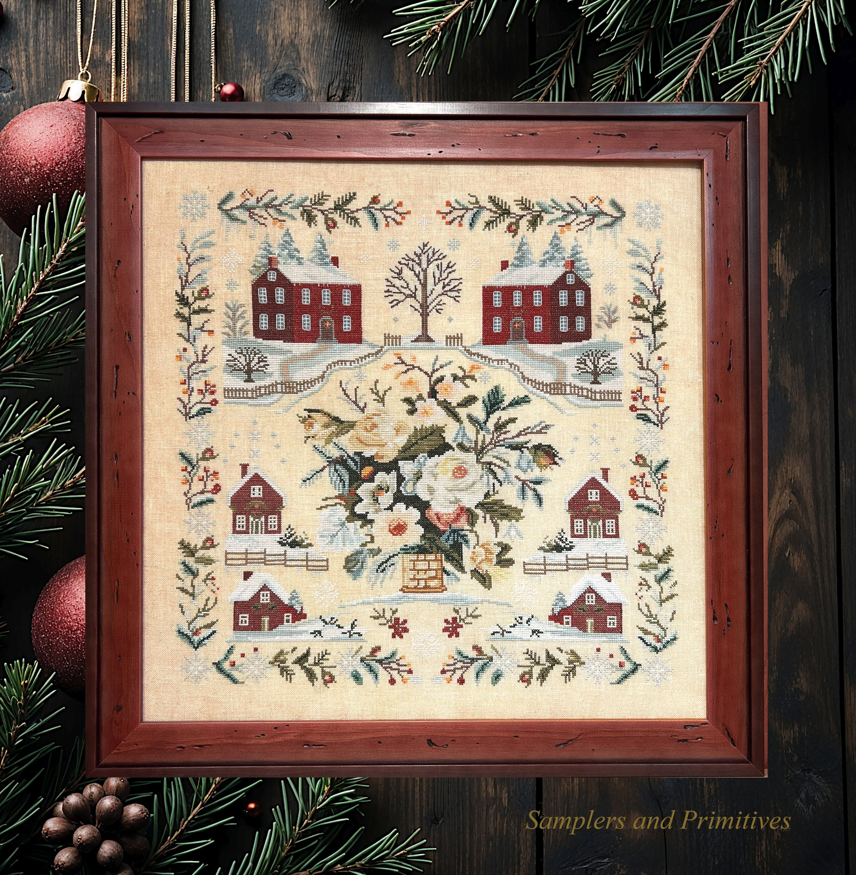 Winter Day Sampler by Samplers and Primitives - Preorder