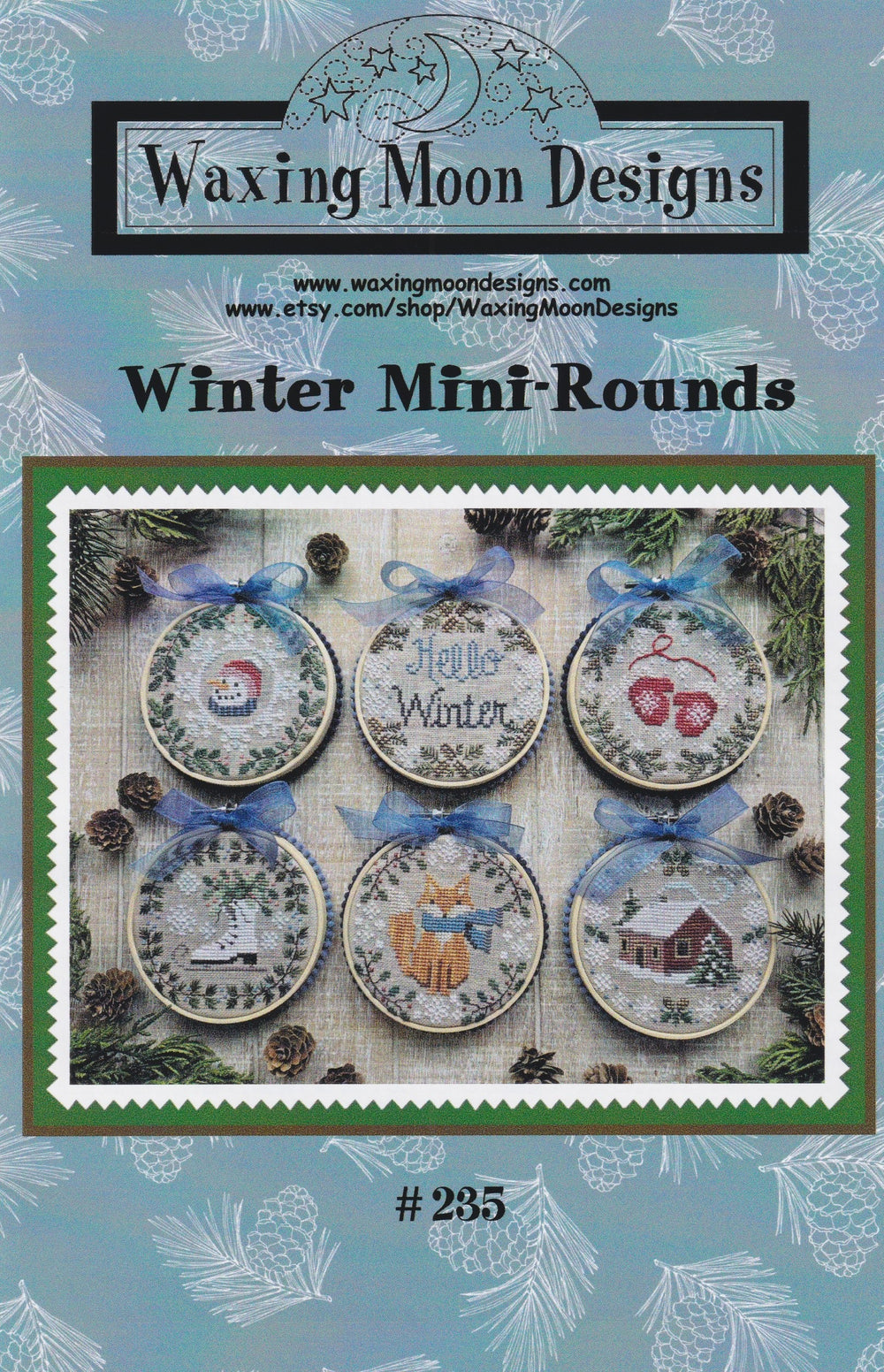 Winter Mini Rounds by Waxing Moon Designs