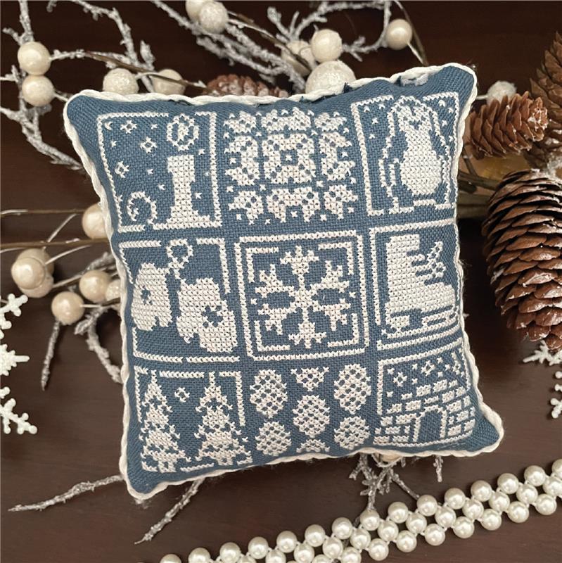 Winter Pillow by Flossabilities