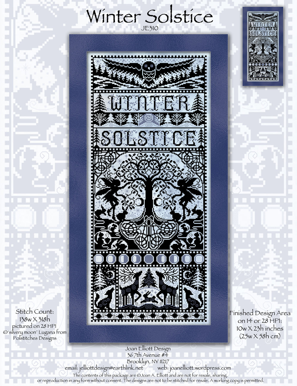 Winter Solstice by Joan Elliott Designs
