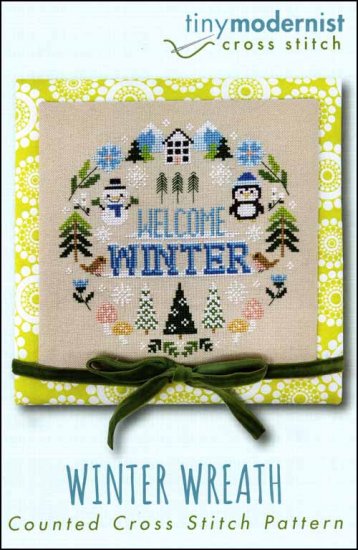 Winter Wreath by Tiny Modernist