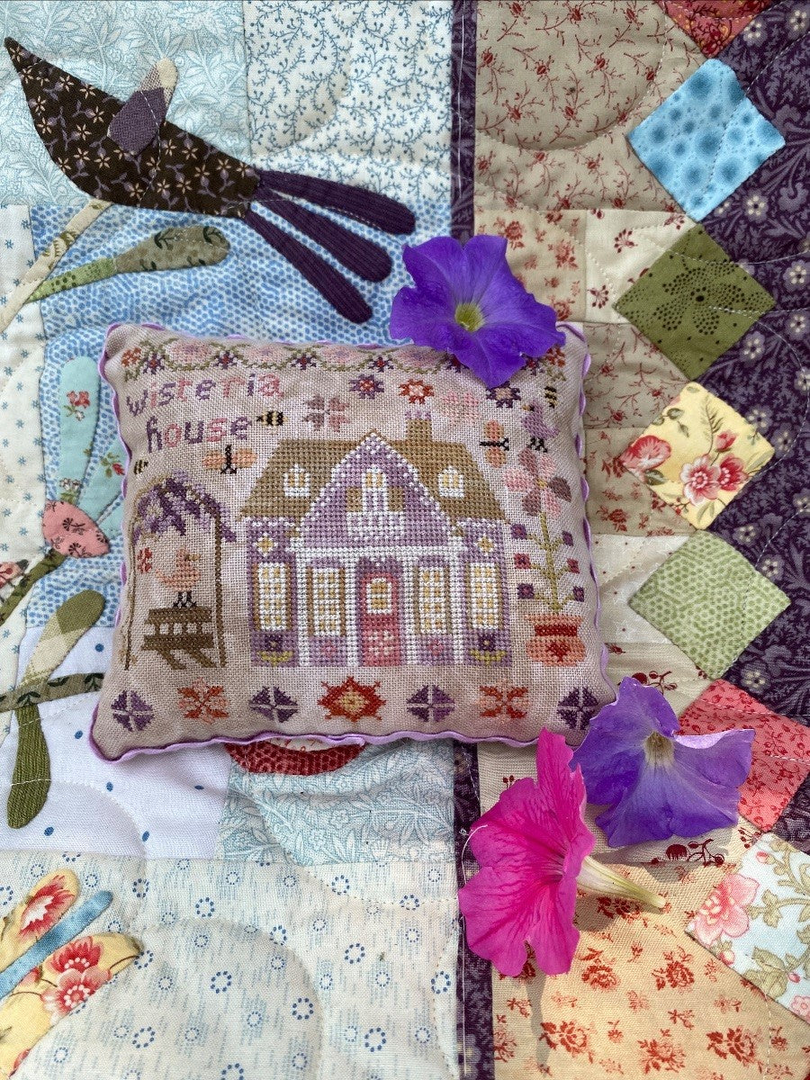 Wisteria House by Pansy Patch and Quilts Stitchery