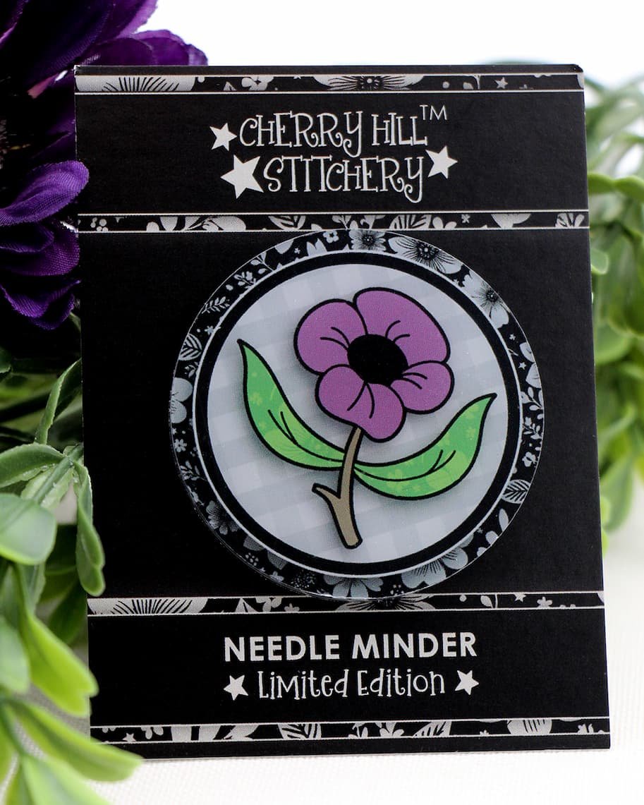 Witch Blossom Needle Minder by Cherry Hill Stitchery