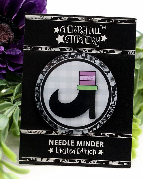 Witch Shoe Needle Minder by Cherry Hill Stitchery