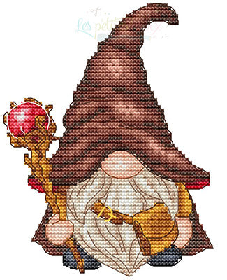 Wizard Gnome by Les Petites Croix de Lucie