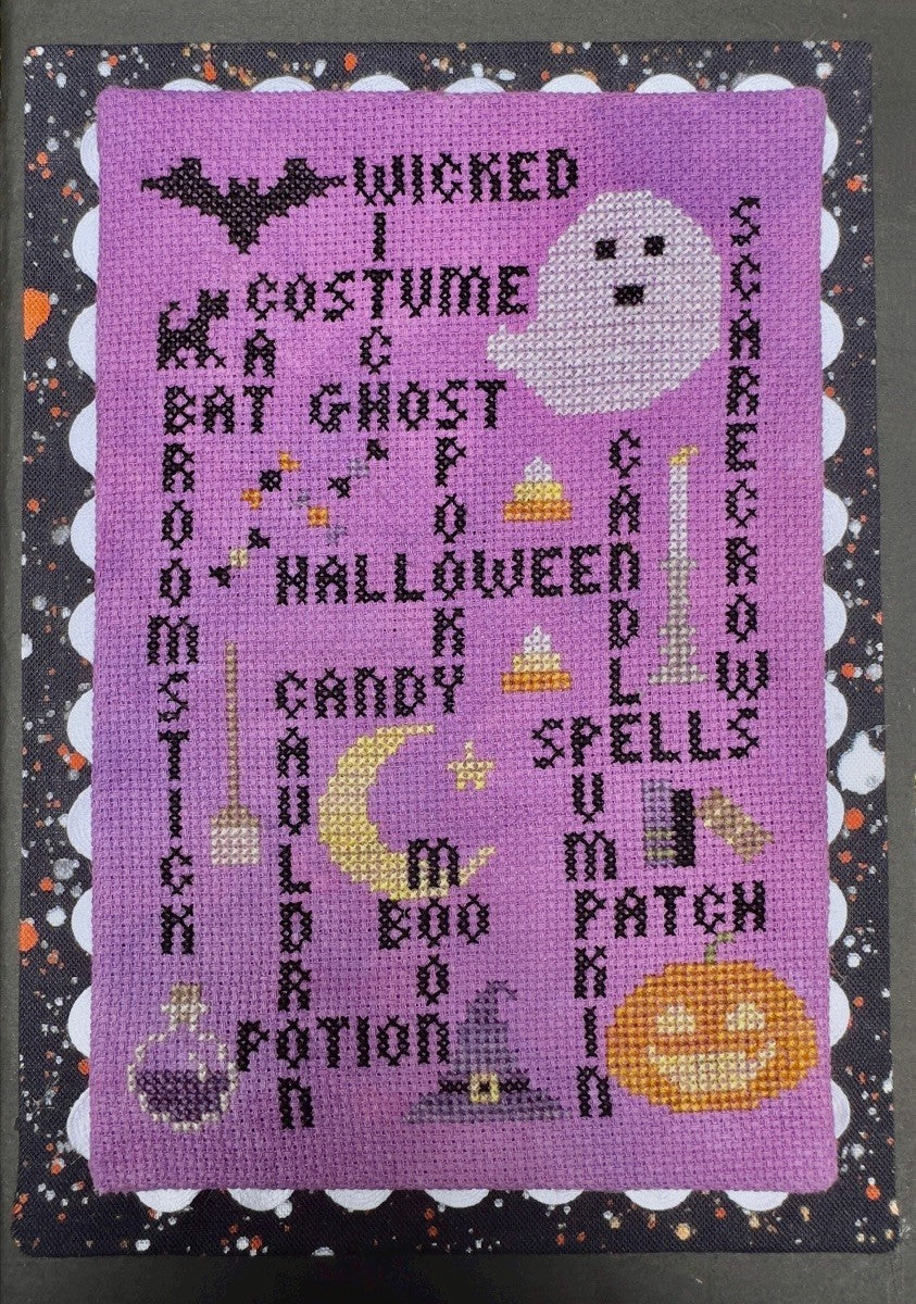 Words to Live By- Halloween Edition by Sambrie Stitches