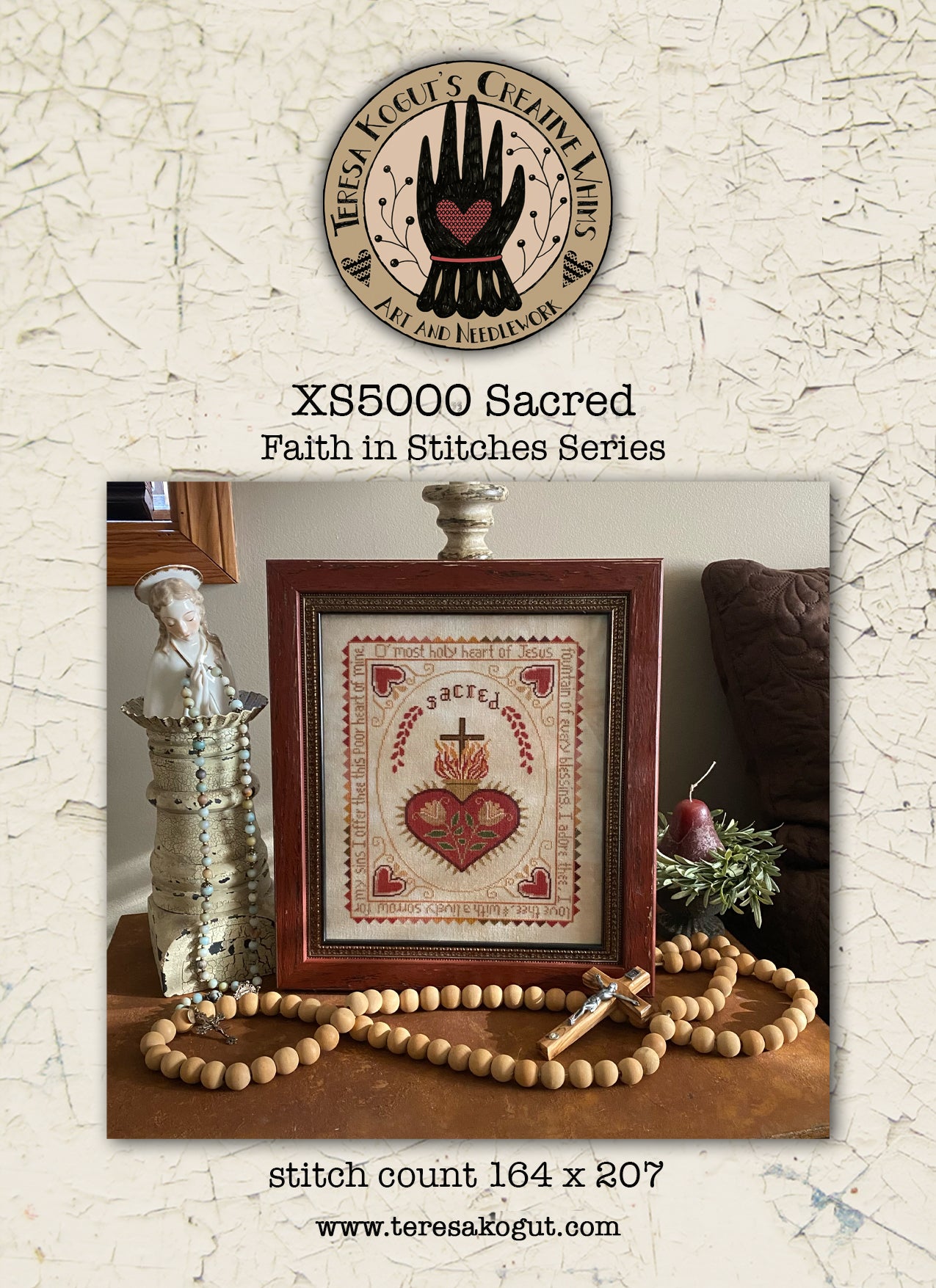 Preorder- Sacred - Faith in Stitches Series by Teresa Kogut Nashville 2024