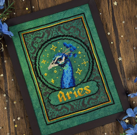 Zodiac Aries by The Stitch Crypt - Preorder
