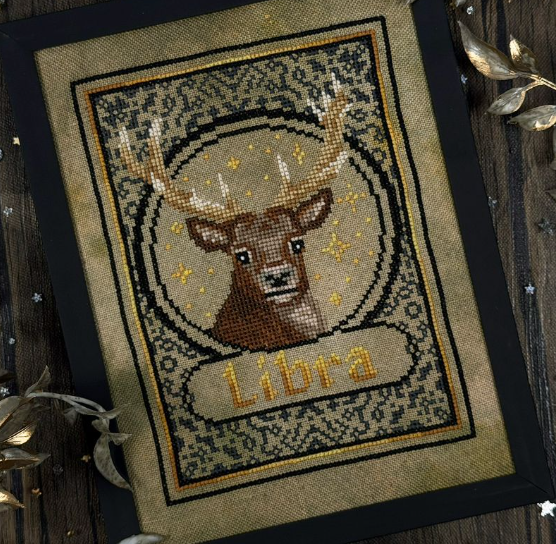 Zodiac Libra by The Stitch Crypt - Preorder