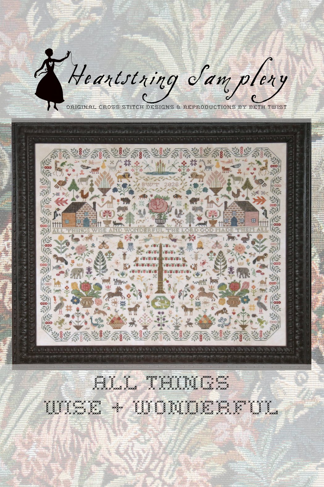 All Things Wise + Wonderful - Heartstring Samplery - Preorder - BeStitchMe