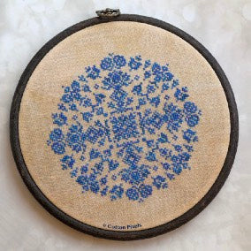 Blue Lace by Cotton Pixels