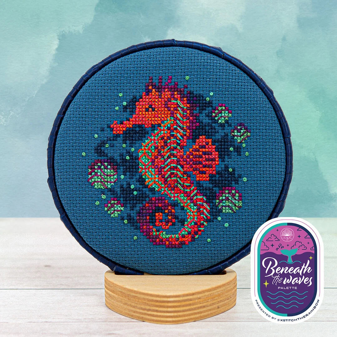 Bubble Seahorse - Counting Puddles - Preorder - BeStitchMe