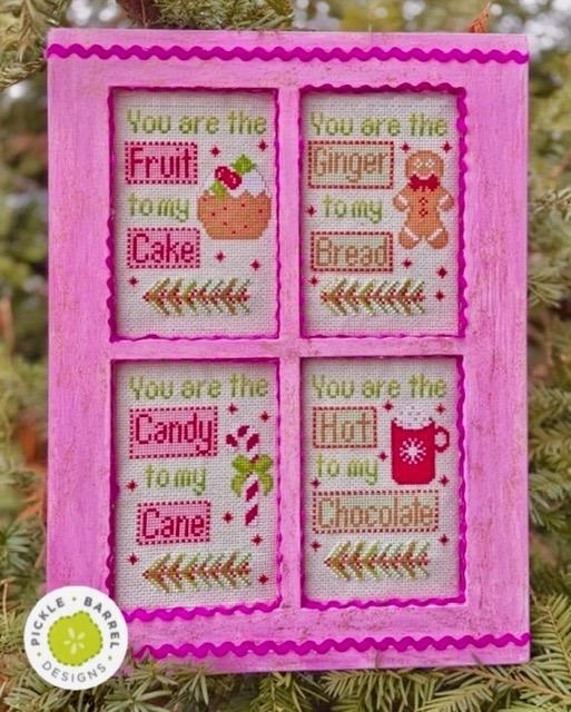 Candy Cane Christmas 4-pack by Pickle Barrel Designs