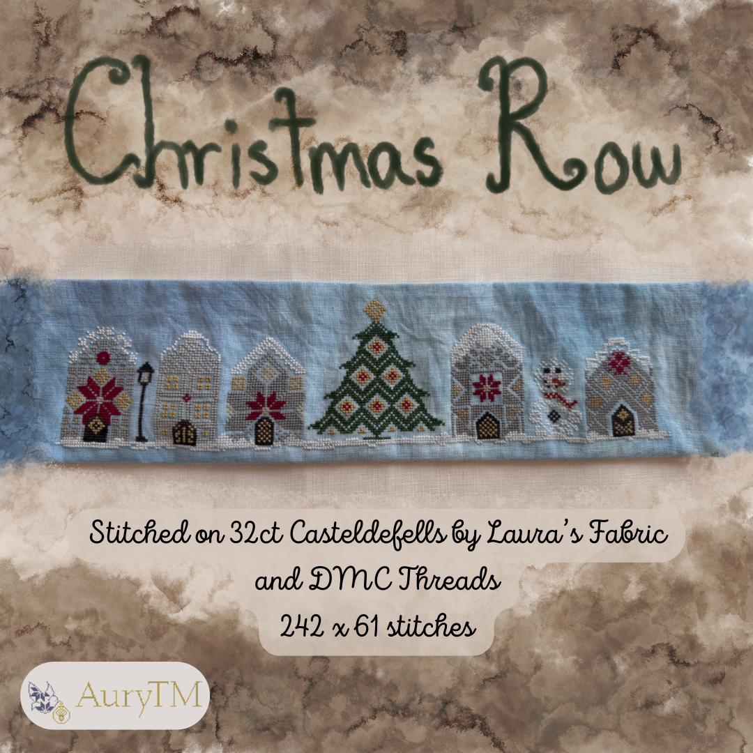 Christmas Row - AuryTM Designs - Preorder - BeStitchMe