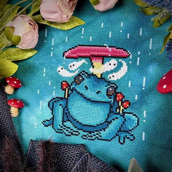 Cottage Frog by The Stitch Crypt
